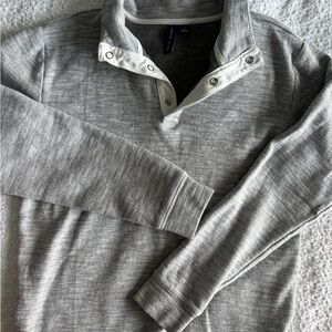 Janie and Jack Gray Heather Sweater